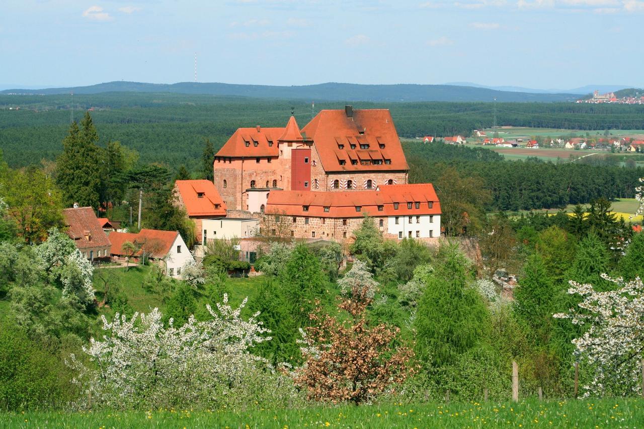 Cvjm Jugendherberge Burg Wernfels Шпалт Екстериор снимка